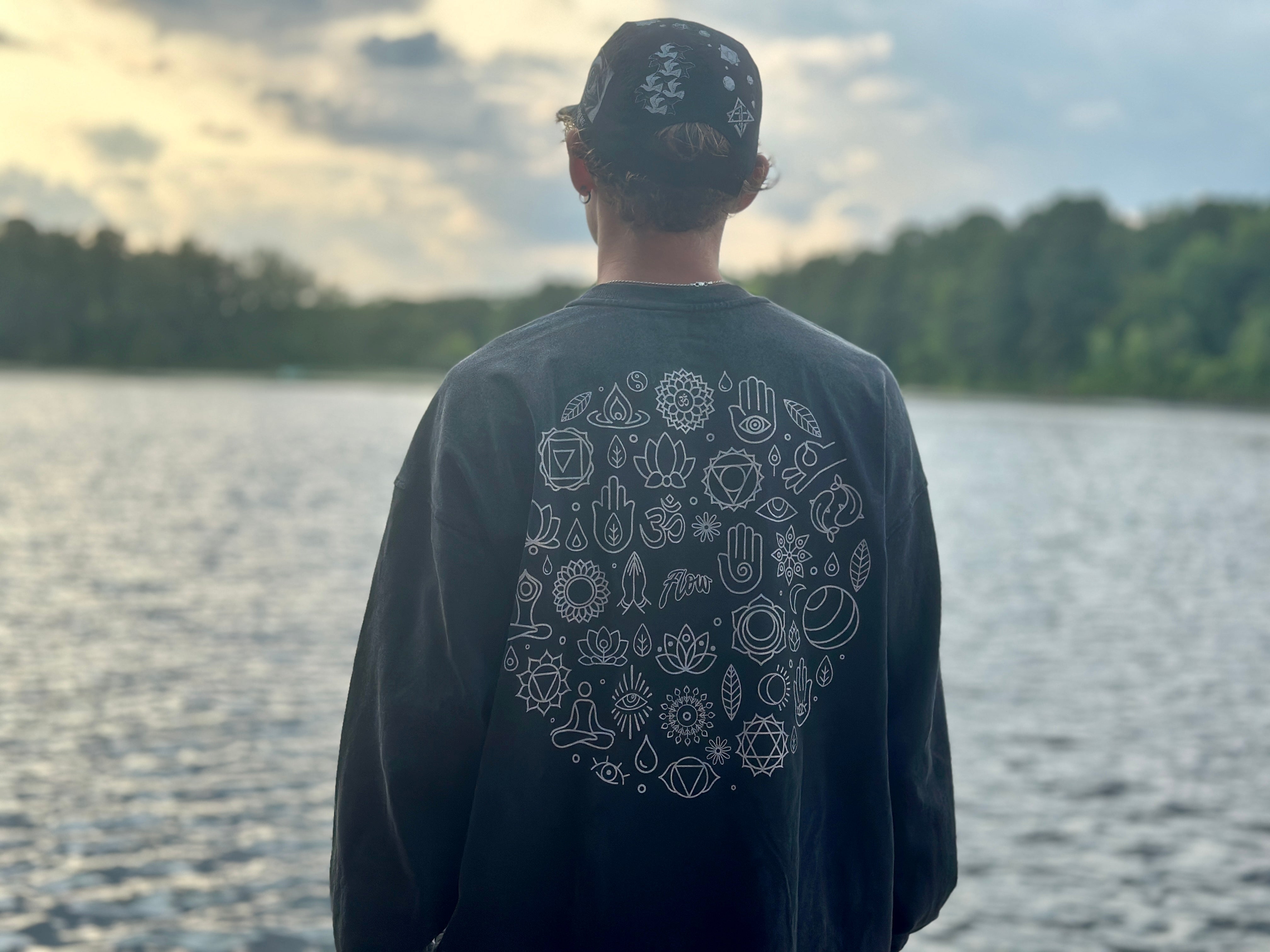 "MIND//BODY" LS - Vintage Black