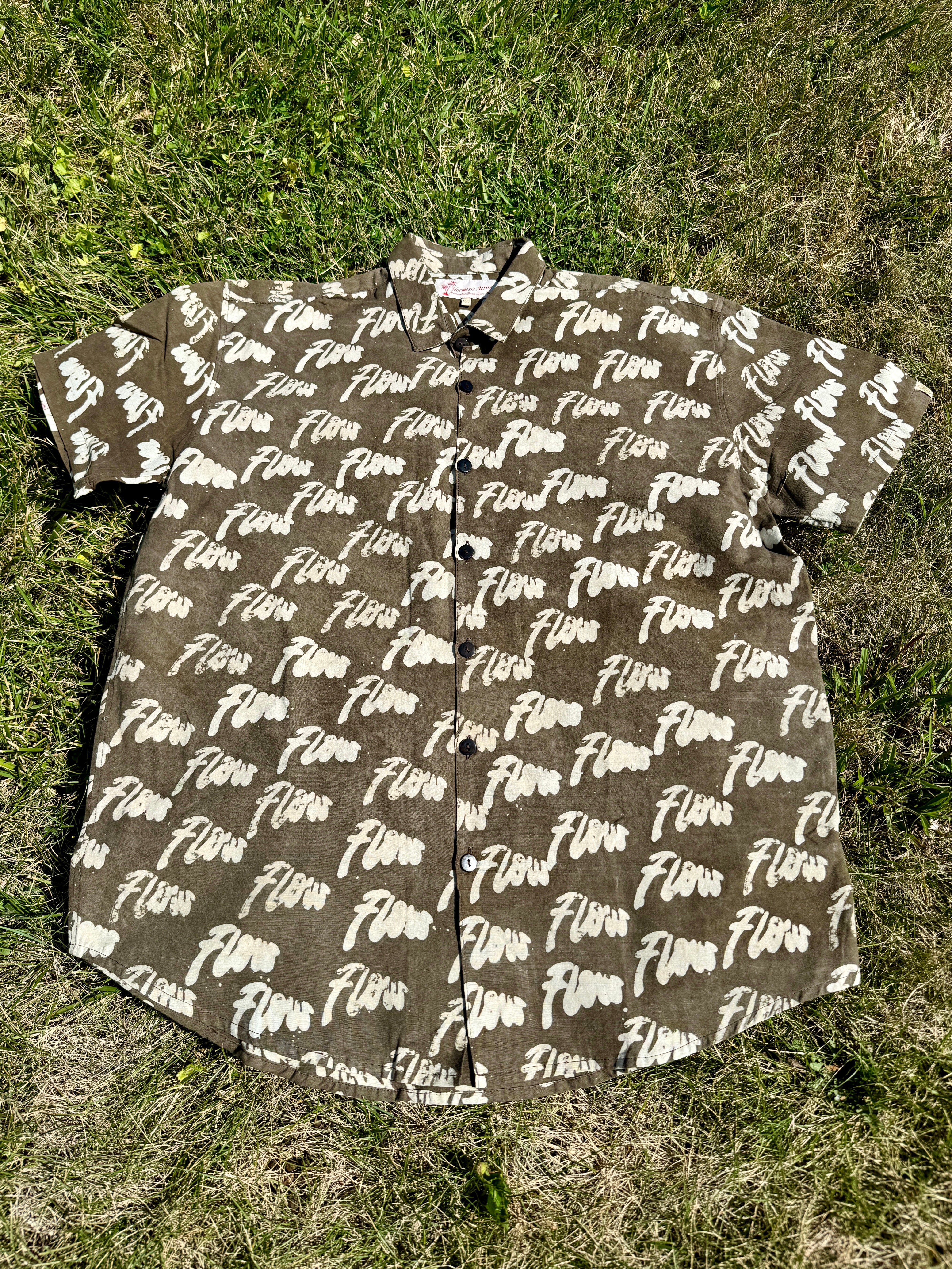 HORMESIS X FLOW BUTTON-UP